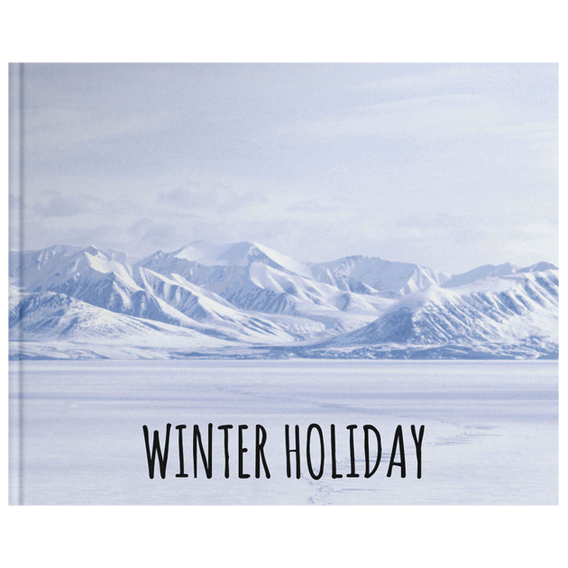 Winter Ski Trip 26cm x 33cm Landscape Photobook